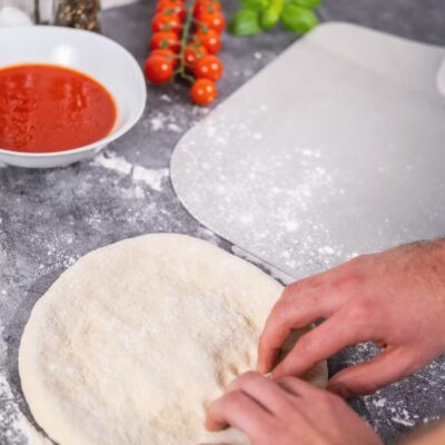 Lopata za pizzu od nehrđajućeg čelika, sklopiva