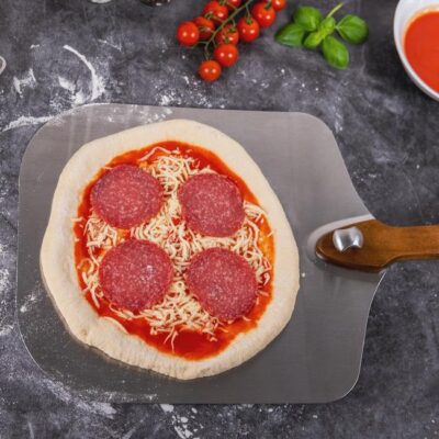 Lopata za pizzu od nehrđajućeg čelika, sklopiva