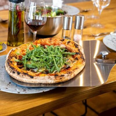 Lopata za pizzu od nehrđajućeg čelika, sklopiva