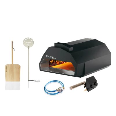 Krušna peć za pizzu – Glowen Raptor 2 – Osnovni set s nadogradnjom na plin