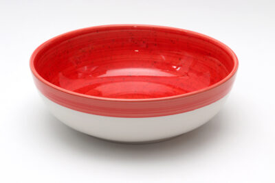Glinena zdjela – crvena