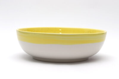 Glinena zdjela – žuta